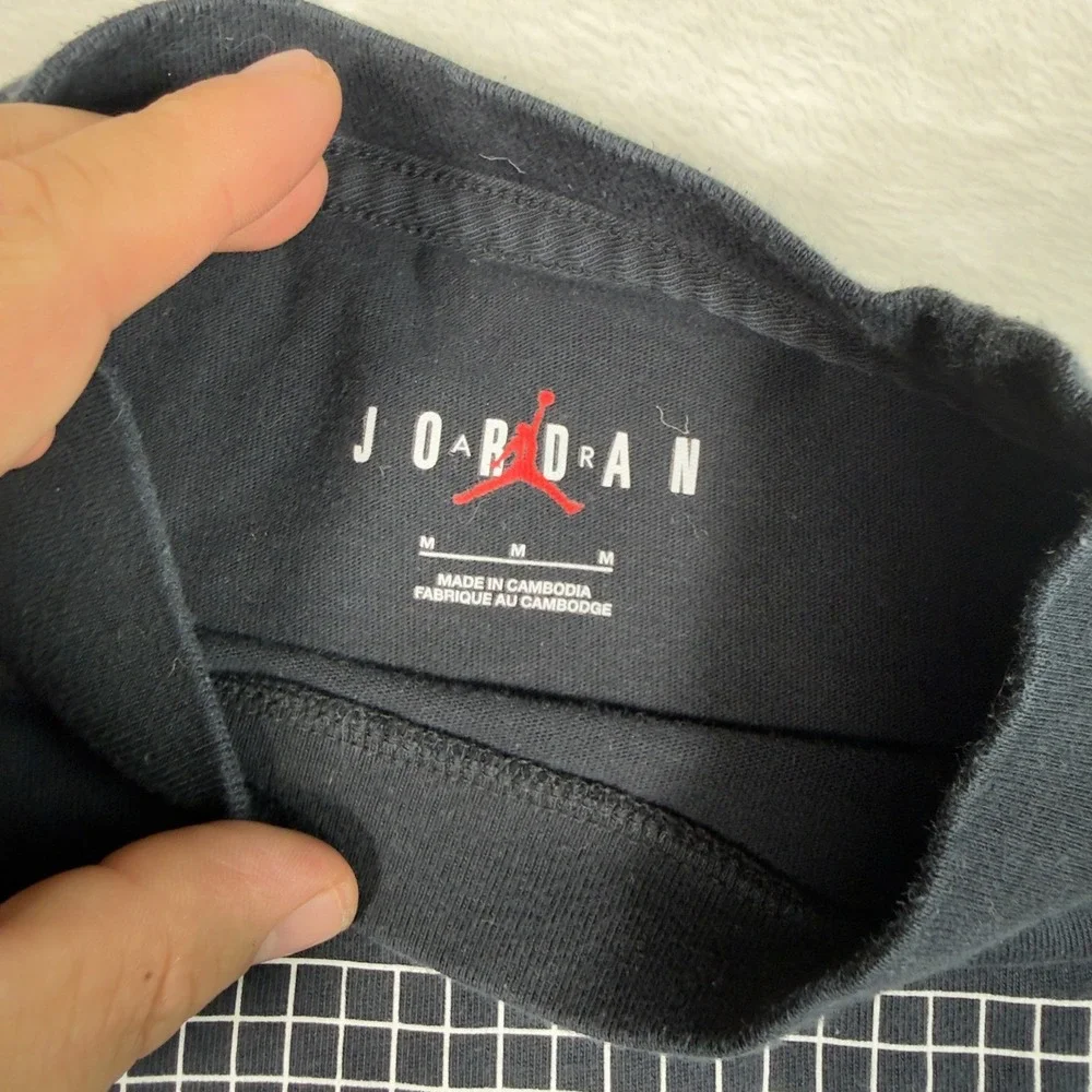 Jordan Engineered For Flight Graphic T Shirts Black Mens‎ Size Medium